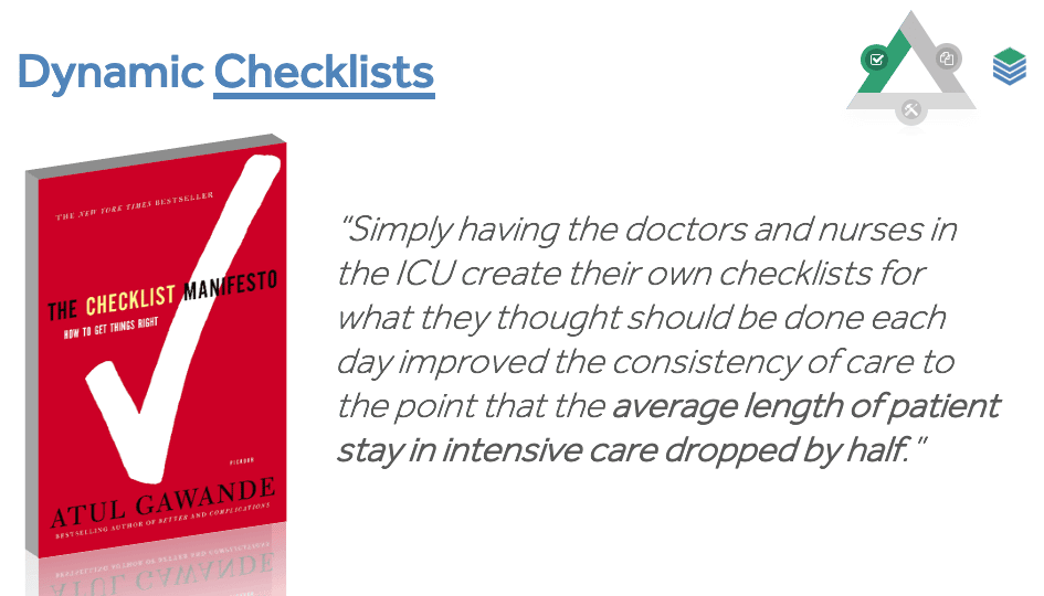 Checklist Effectiveness Quote