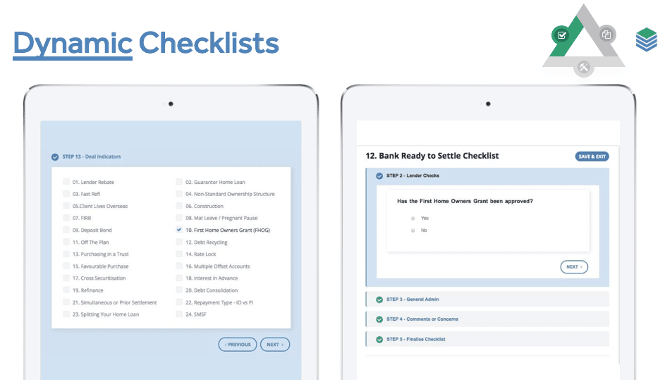 Dynamic Checklists Example