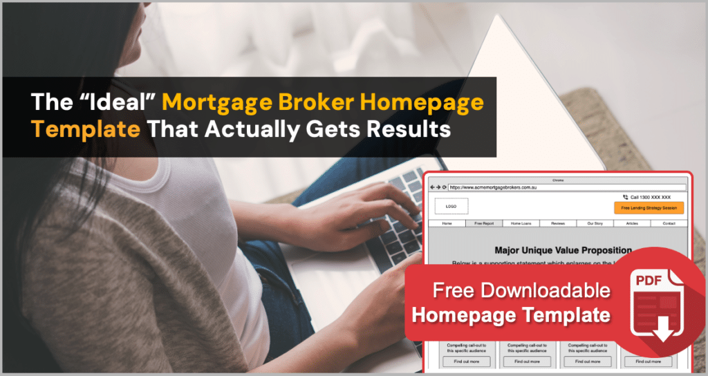 Mortgage Broker Website Homepage Template And Best Practices